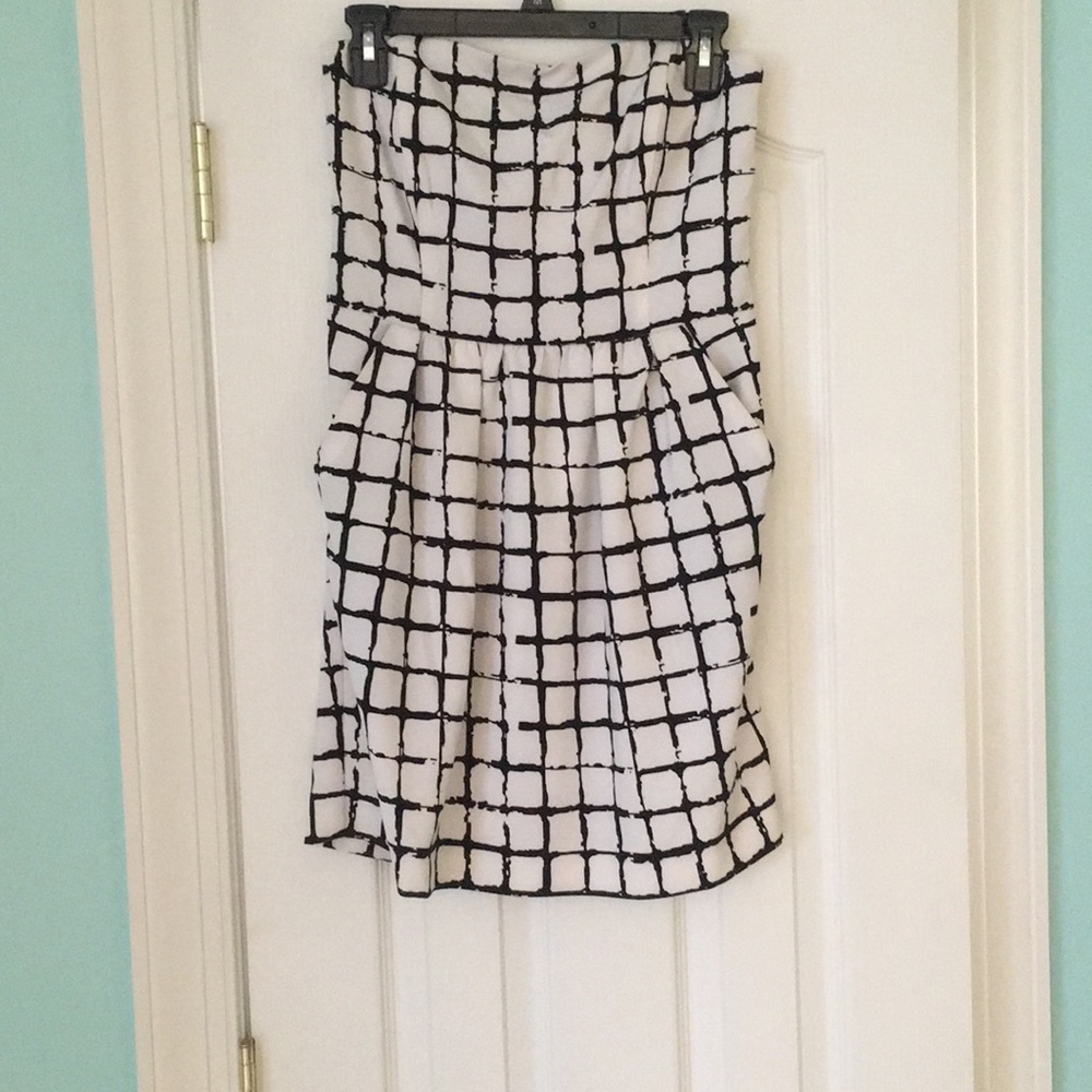 Elegant Strapless Rachel Roy Dress